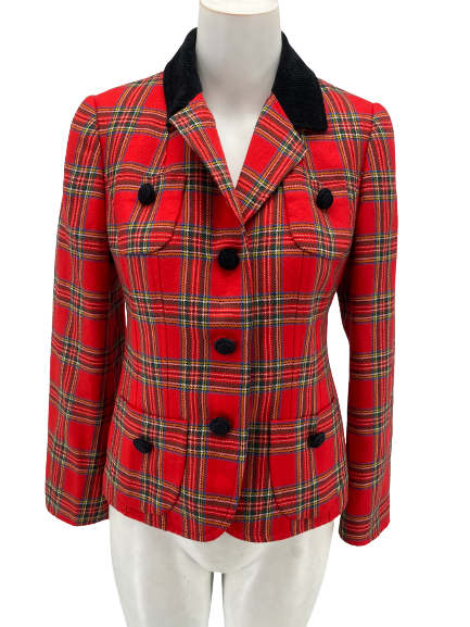 Veste à carreaux