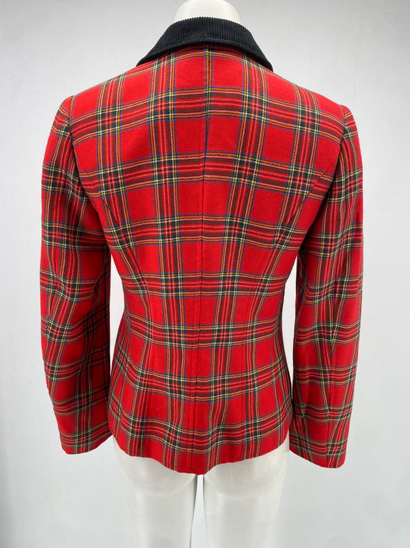 Veste à carreaux