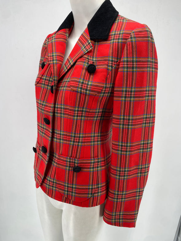 Veste à carreaux