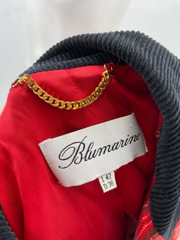 Veste à carreaux