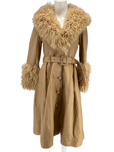 Manteau en cuir
