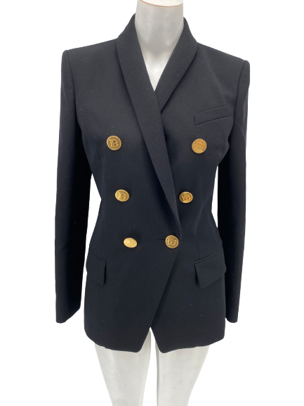 Blazer à boutons doré