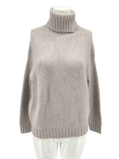 Pull col roulé