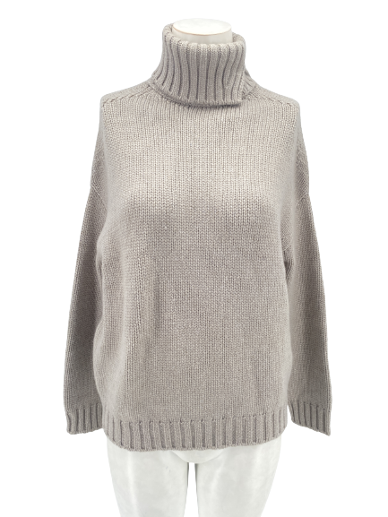 Pull col roulé