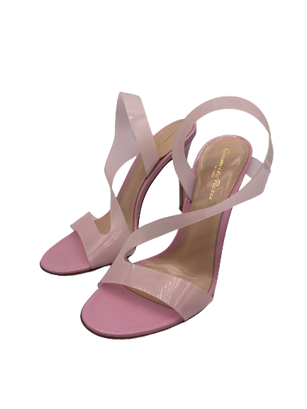 Sandales en plastique rose