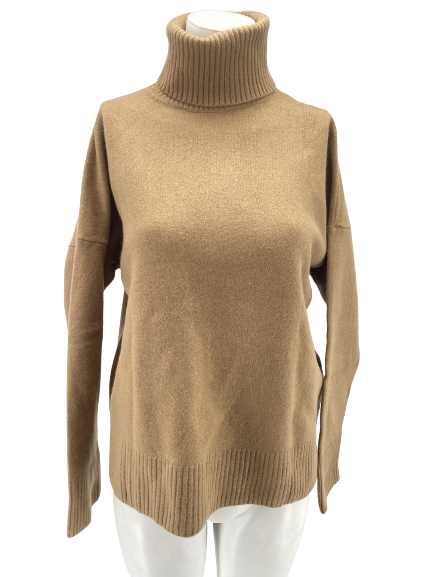 Pull col roulé