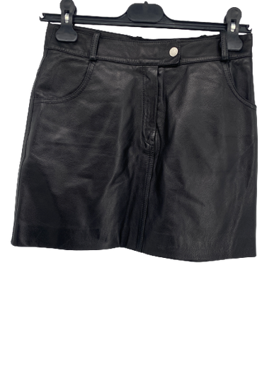 Jupe en cuir