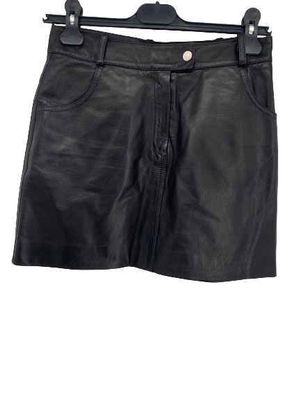 Jupe en cuir