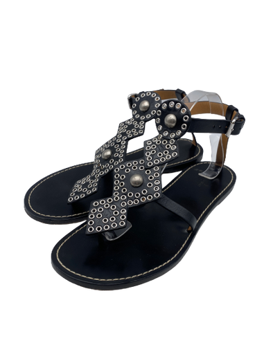 Sandales en cuir