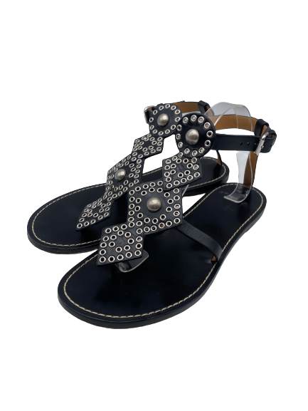 Sandales en cuir