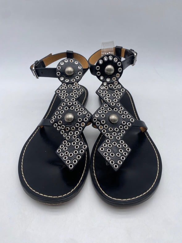 Sandales en cuir