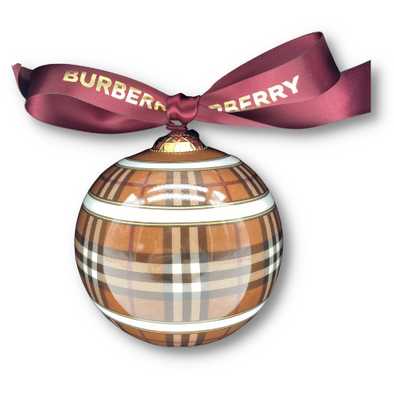Boule de Noël - Burberry