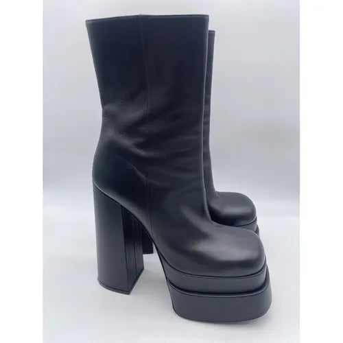 Boots en cuir - Versace