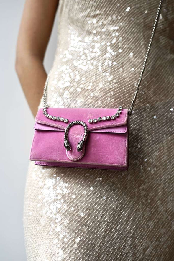 Mini sac Dionysus en velours