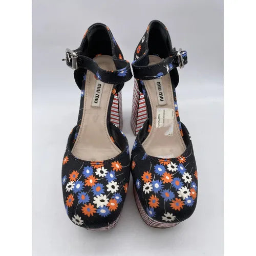 Escarpins en toile - Miu Miu