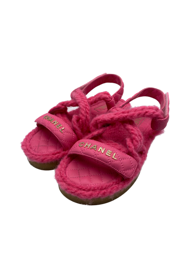 Sandales rose