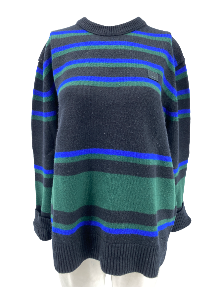 Pull à rayures en laine