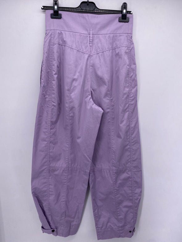 Pantalon violet en coton