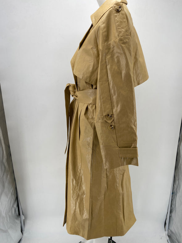Trench en cuir vegan Olivia