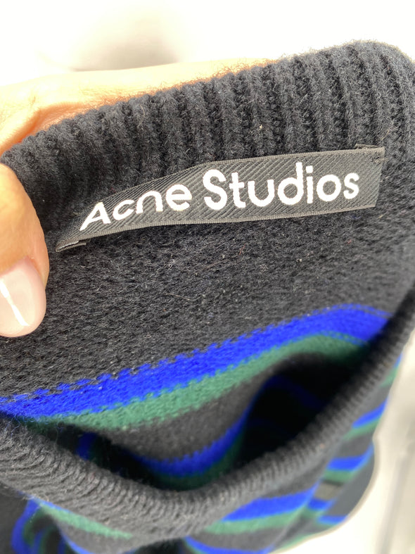 Pull à rayures en laine