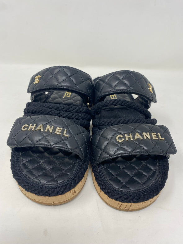 Sandales en cuir - Chanel