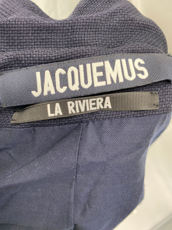 Combishort en coton marine - Jacquemus