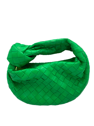 Sac mini Jodie en cuir vert