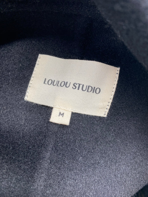 Manteau en laine et cachemire