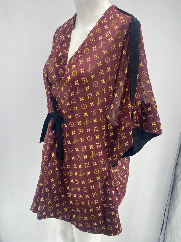 Blouse imprimé LV