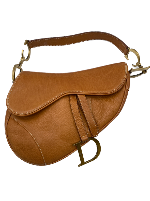 Sac saddle vintage en cuir