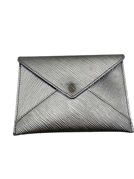 Pochette en cuir épi