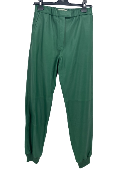 Pantalon en cuir vert - Dorothée Schumacher