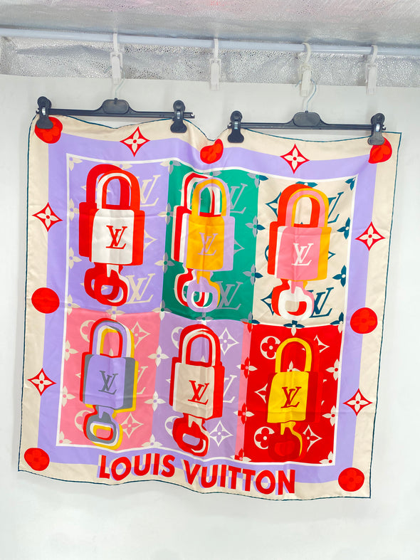 Foulard en soie imprimé - Louis Vuitton – Personal Seller Paris