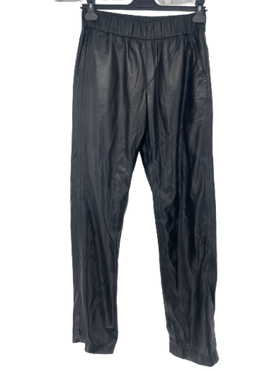 Pantalon cuir vegan
