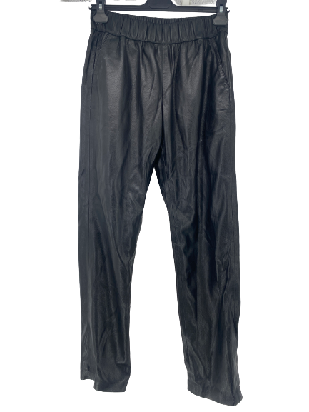 Pantalon cuir vegan