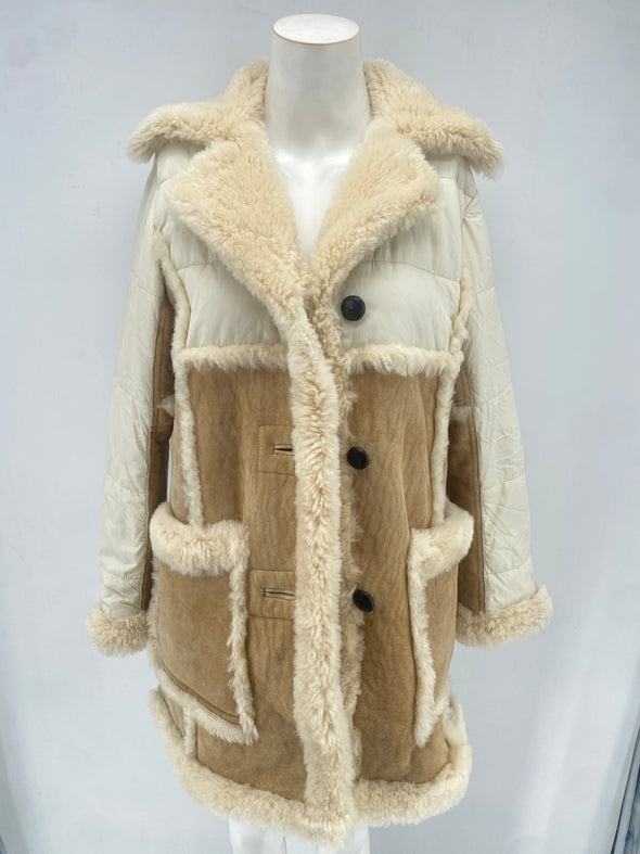 Manteau shearling