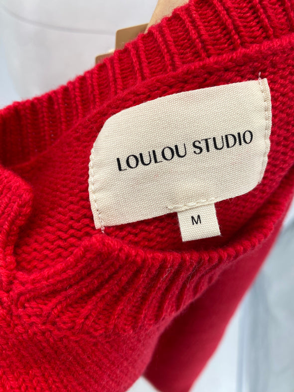 Pull sans manches en laine et cachemire