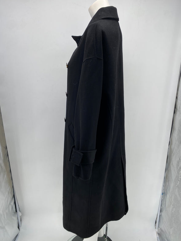 Manteau en laine et cachemire
