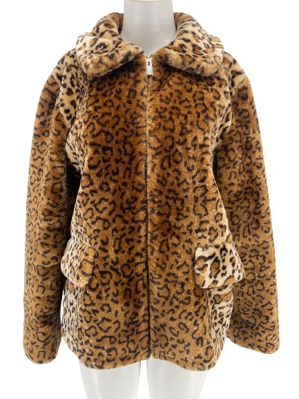 Veste en fourrure synthétique