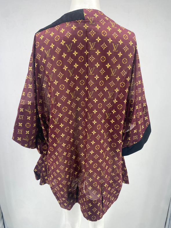 Blouse imprimé LV