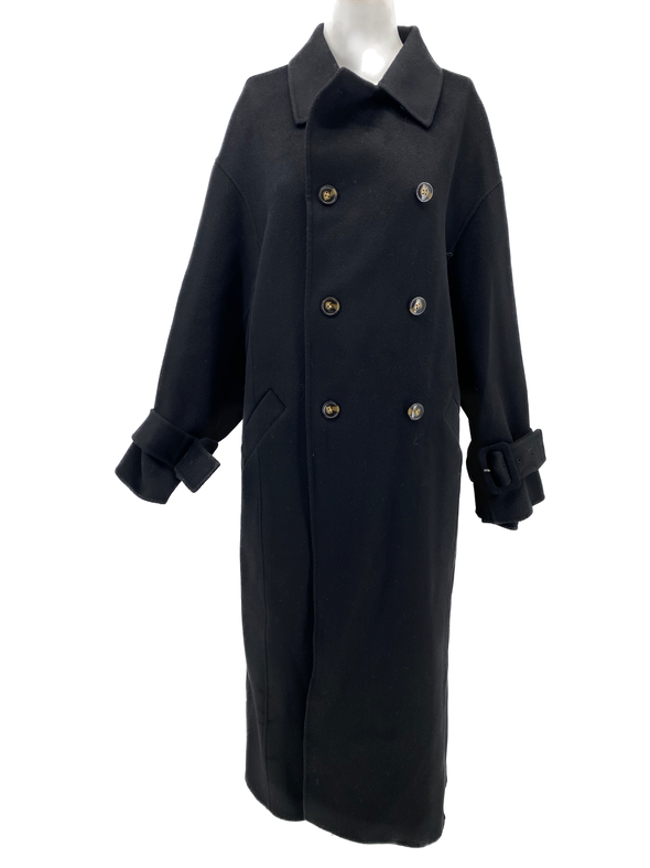 Manteau en laine et cachemire