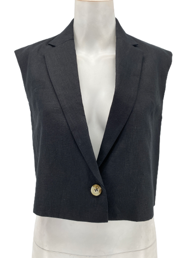 Veste courte sans manches