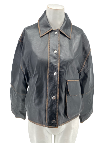 Veste en cuir