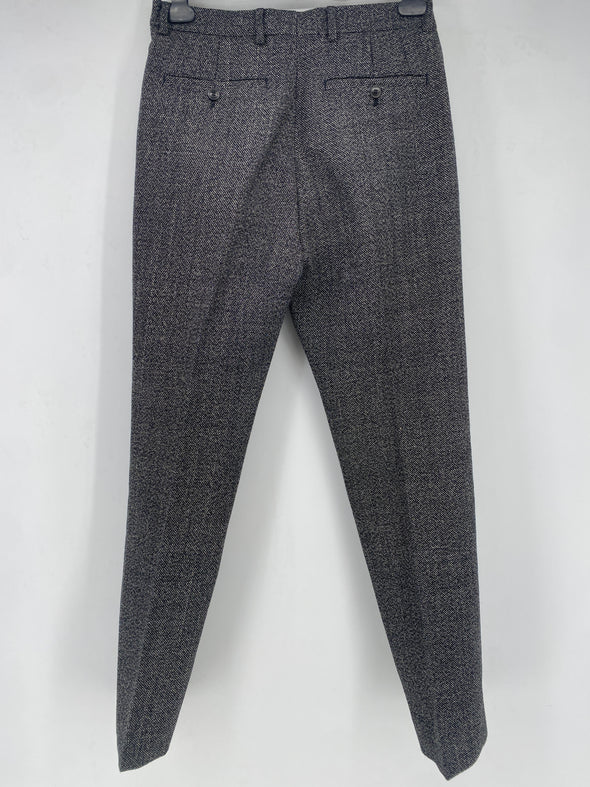 Pantalon droit en laine