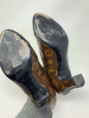 Boots en cuir monogrammé - Personal Seller