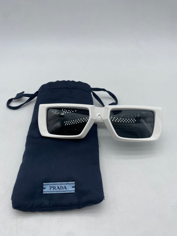 Lunettes de soleil blanches