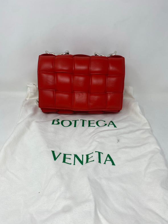 Sac à main Cassette rouge - Bottega Veneta