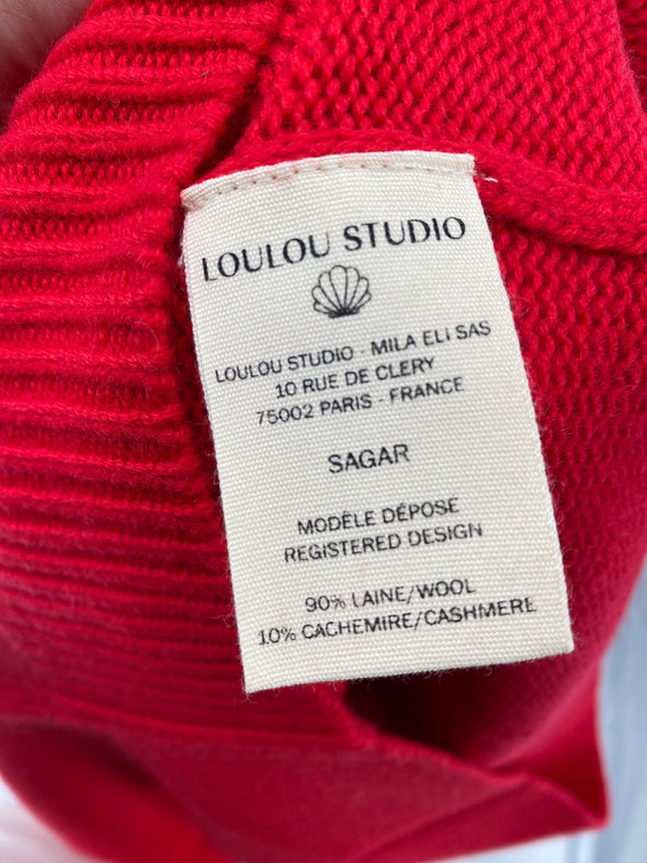 Pull sans manches en laine et cachemire
