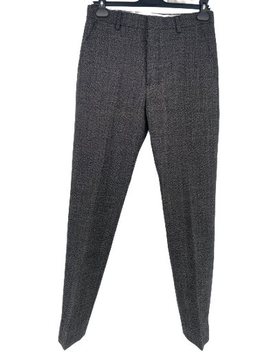 Pantalon droit en laine