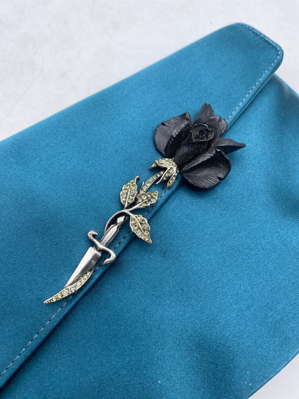 Pochette satinée